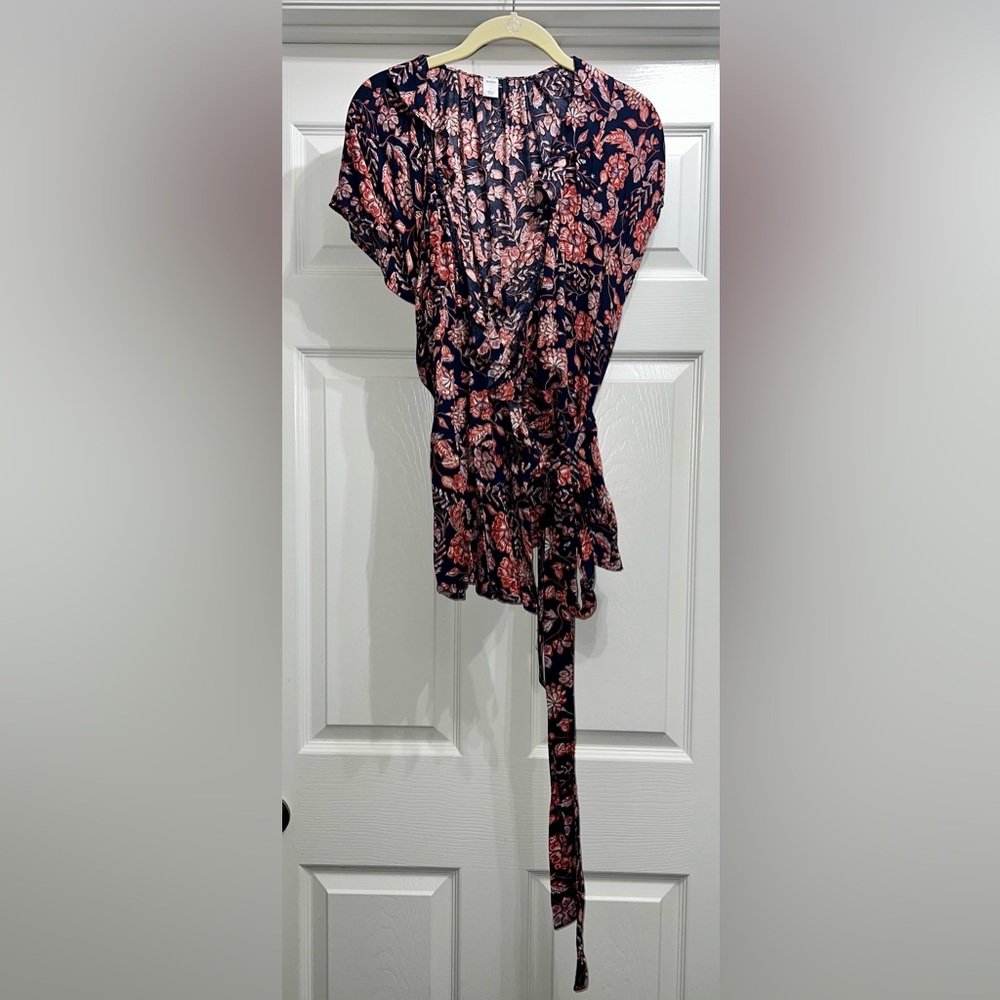 Old Navy wrap blouse